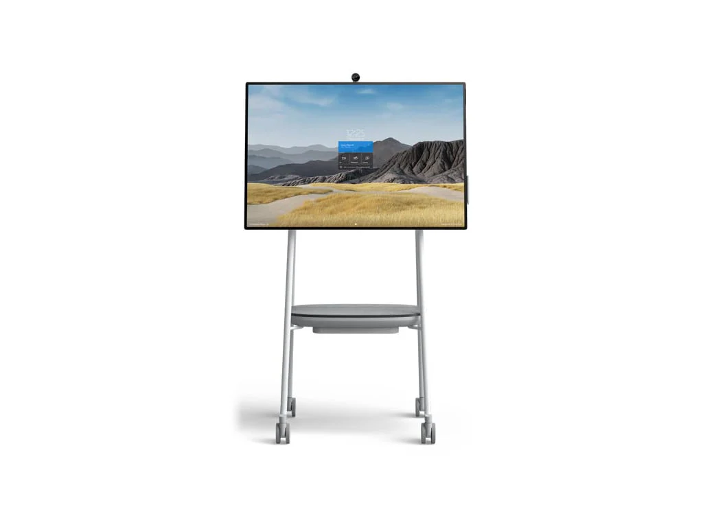 Surface Hub device displaying the Explore Surface experience